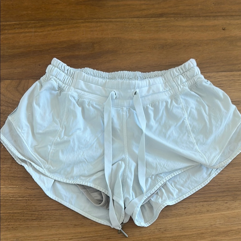 lululemon athletica Light Gray Athletic Shorts